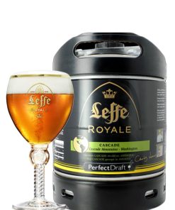 Leffe – Royale, Birra Cascade IPA – lt 6 x 1 fusto PerfectDraft acciaio (vuoto a rendere)