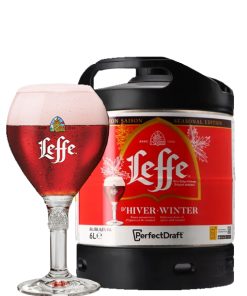 Leffe – Winter, Christmas Amber Ale – lt 6 x 1 fusto PerfectDraft acciaio (vuoto a rendere)