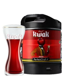 Kwak – Rouge, Fruit Beer – lt 6 x 1 fusto PerfectDraft acciaio (vuoto a rendere)