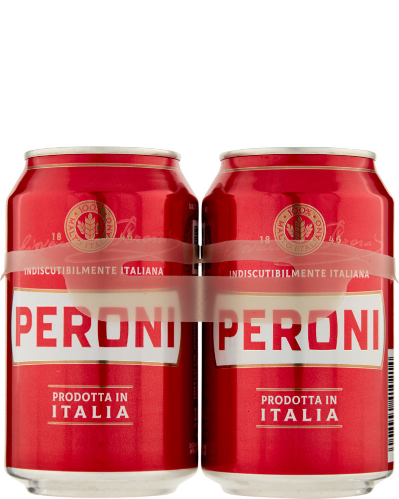 Peroni – Lager – cl 33 x 2 lattine alluminio bold