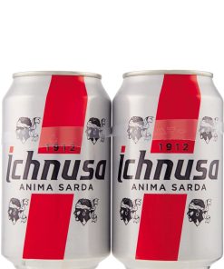 Ichnusa – Sarda, Lager – cl 33 x 2 lattine alluminio bold