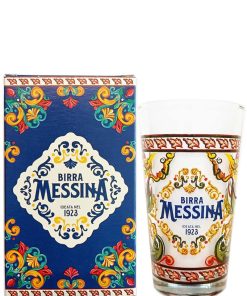 Birra Messina – Barocco di Noto, Tributo agli Artisti Siciliani – cl 20 x 1 bicchiere vetro astucciato