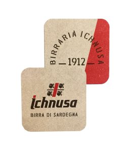 Ichnusa – Sottocoppe Rettangolari Birra – 90 pezzi