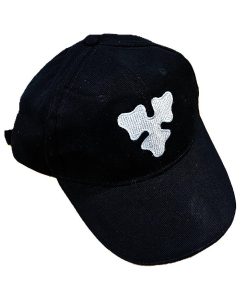 Carlsberg – Cappellino Nero Stemma Trifoglio con Visiera Rigida Unisex – 1 pezzo