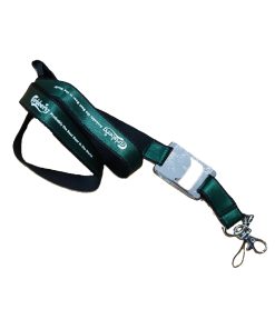 Carlsberg – Portachiavi Verde Lungo con Fibbia Apribottiglie in Metallo – 1 pezzo