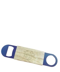 Leffe – Apribottiglie Doppio in Metallo Con Presa in Legno – 1 pezzo