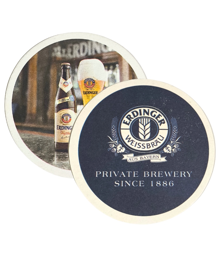 Erdinger – Sottocoppe Rotonde – 100 pezzi