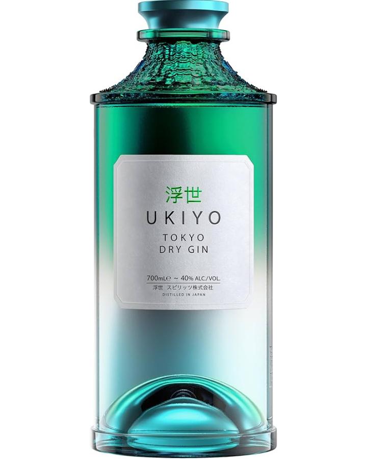 Ukiyo – Tokyo, Dry Gin – cl 70 x 1 bottiglia vetro