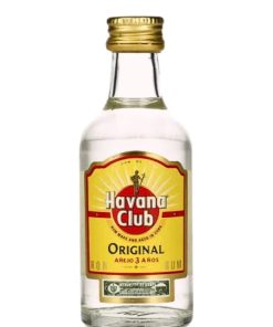 Havana Club – Mignon Anejo 3 Anni, Rum Bianco – cl 5 x 1 bottiglia vetro