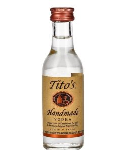 Tito’s – Mignon Handmade Gluten Free, Vodka Senza Glutine – cl 5 x 1 bottiglia vetro