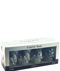 Crystal Head Vodka Mini GiftBox – cl 5 x 4 bottiglie vetro mignon