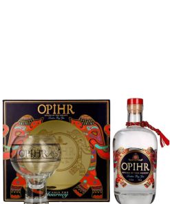 Opihr – Oriental Spiced Edition London Dry Gin cl 70 con Calice Speciale Globe Glass – 1 Kit