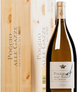Ornellaia, Poggio alle Gazze Tenuta dell’Ornellaia – 2019 Toscana IGT (Vino Bianco) – cl 150 x 1 bottiglia vetro Magnum cassetta legno