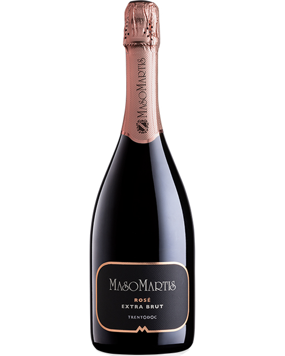 Maso Martis, Bio – 2020 Trento DOC, Millesimato Rose Extra Brut (Vino Spumante) – cl 75 x 1 bottiglia vetro
