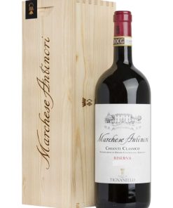 Marchesi Antinori, Magnum Tenuta Tignanello  – 2021 Chianti Classico DOCG Riserva (Vino Rosso) – cl 150 x 1 bottiglia vetro cassetta legno
