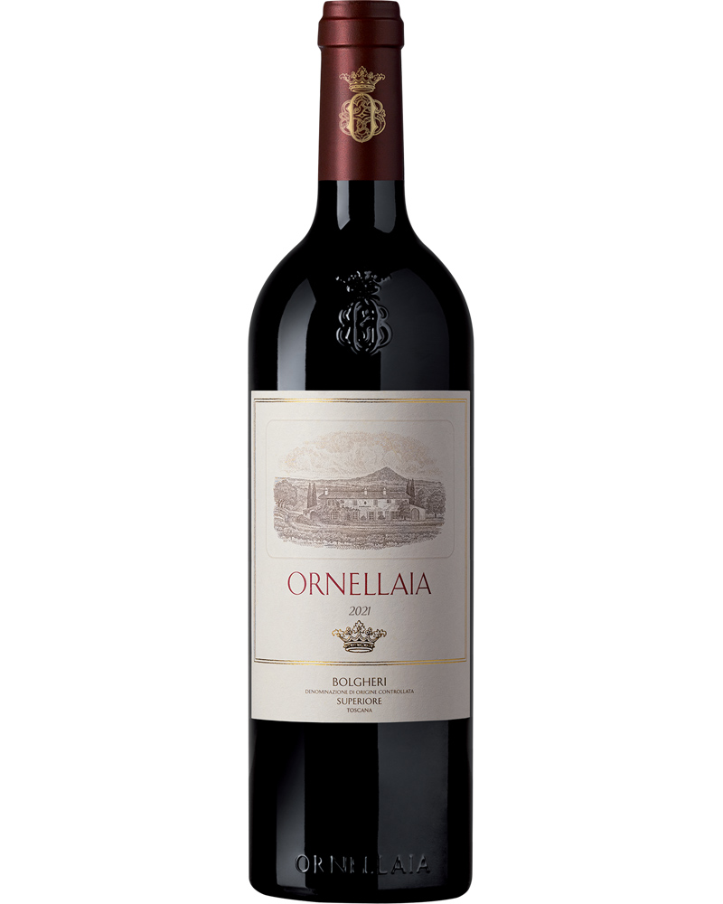 Ornellaia – 2021 Bolgheri DOC Superiore (Vino Rosso) – cl 75 x 1 bottiglia vetro