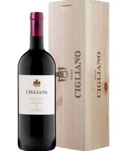 Villa Cigliano, Magnum Gran Selezione – 2020 Chianti Classico DOCG (Vino Rosso) – cl 150 x 3 bottiglie vetro cassetta legno
