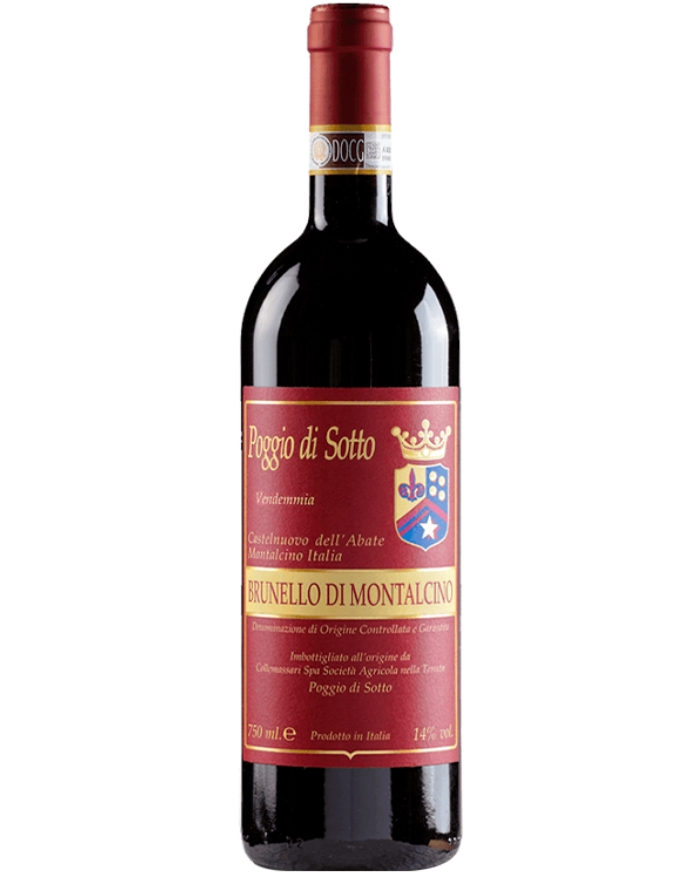 Colle Massari, Poggio di Sotto – 2020 Brunello di Montalcino DOCG (Vino Rosso) – cl 75 x 1 bottiglia vetro