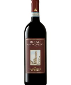 Canalicchio di Sopra – 2023 Rosso di Montalcino DOC (Vino Rosso) – cl 75 x 1 bottiglia vetro