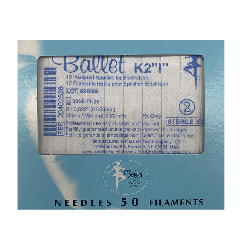 Ago Ballet Elettro Epilazione K2 Azzurro Conf.10pz