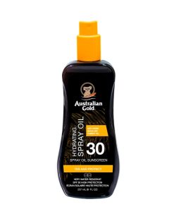 Australian Gold Protezione Solare Spray SPF30 237ml Con Olio Di Carota