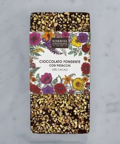Boella & Sorrisi Tavoletta di cioccolato fondente con pistacchi