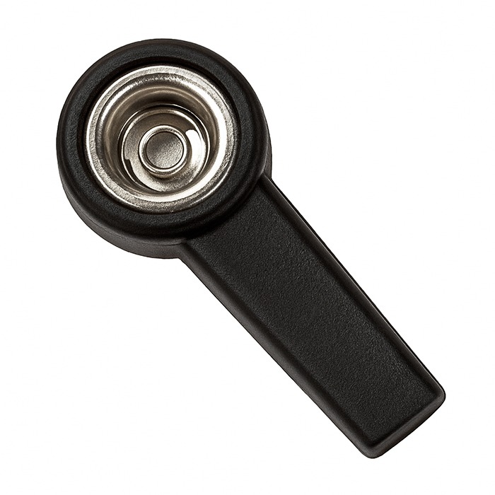 Fiab Adattatore Nero Con Presa Femmina 2mm Ed Attacco A Clip