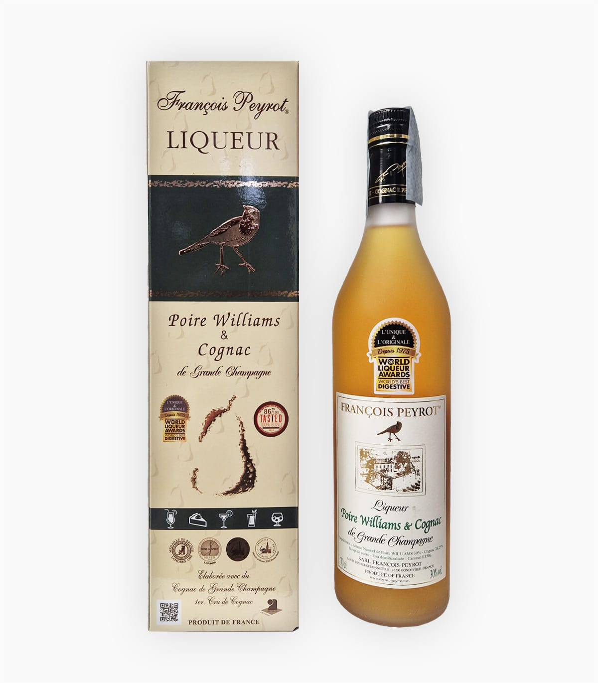 François Peyrot Liqueur Poire Williams & Cognac