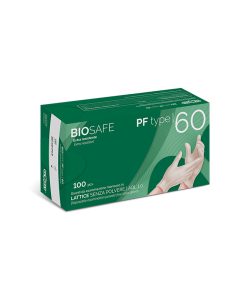 Guanti In Lattice Senza Polvere Biosafe PF Type 60 – S (6-6,5)