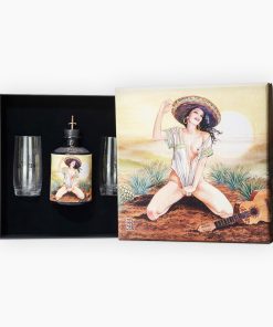 J.Rose La 7 Vidas Reposado Luxury Box Con 2 Bicchieri