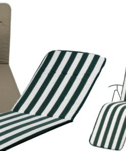 Cuscino Imbottito per Sedie Sdraio Reclinabili in Tessuto Cotone Poliestere ACTION RELAX