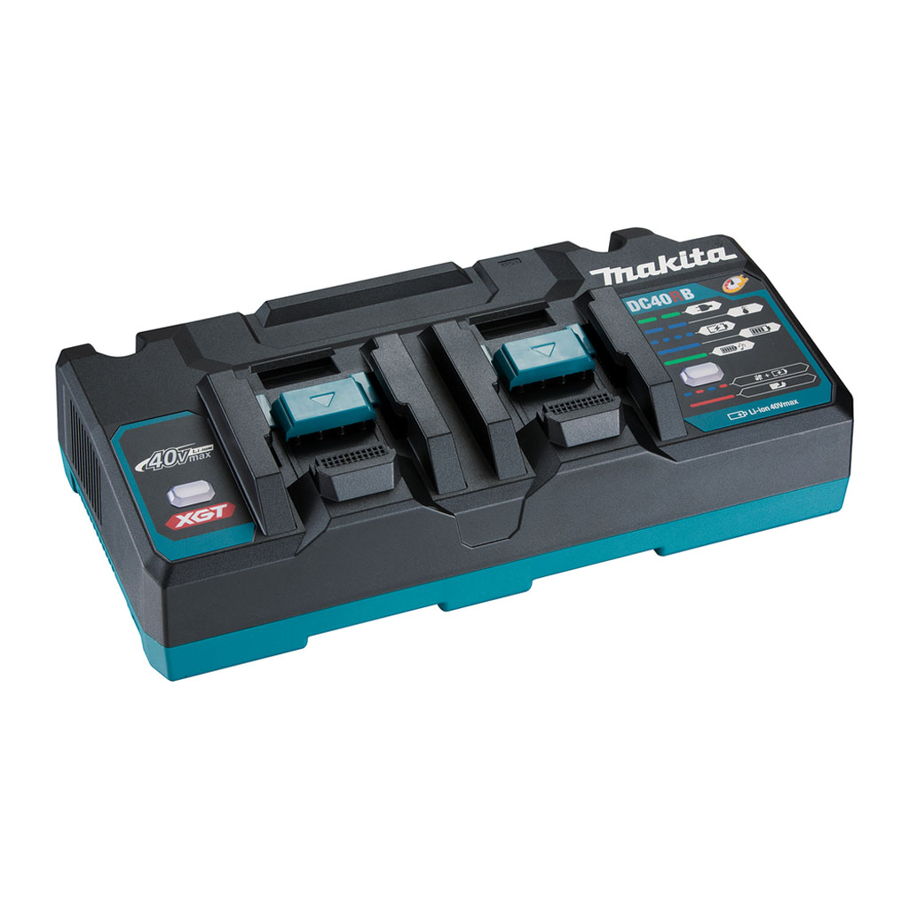 Makita 191U00-8 Kit Energy 2pz BL4040 40V 4,0Ah + Caricabatterie Doppio DC40RB - immagine 5