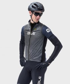 Alé Black Reflective Gilet Klimatik Guscio