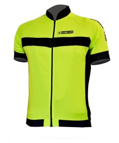 Deko Sports Maglia Air Giallo Fluo/Nero