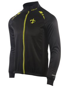 Deko Sports Giacca New Fit Nero/Giallo