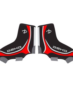 Deko Sports Copriscarpe New Graphics Nero/Rosso