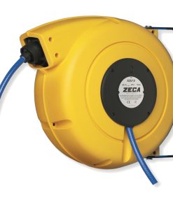 Avvolgitubo a Muro per Aria e Acqua ZECA con Tubo da 10 Metri Avvolgitore Automatico Professionale serie 805