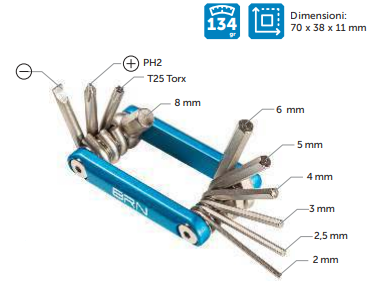 Multitool BRN Pro 10 in 1 - immagine 2