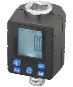 Chiave Dinamometrica Torsiometrica 40-200Nm Attacco 1/2″ Quadro FERVI Misuratore Digitale di Coppia articolo 0268A