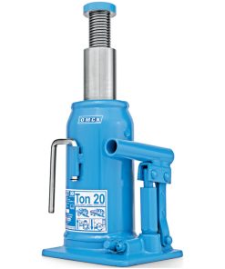 Cric Idraulico a Bottiglia 20 Ton OMCN Sollevatore Martinetto Professionale 20000 Kg Crick Articolo 129