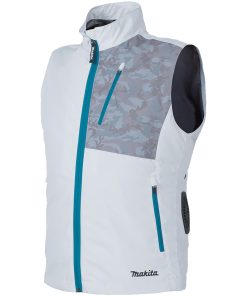 Gilet Ventilato a Batteria LXT®/CXT® 18V/14,4V/12Vmax MAKITA 4 Impostazioni Flusso Aria Leggero Traspirante Taglie dalla S alla 3XL modello DFV210A