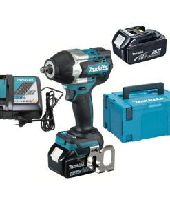 Makita DTW700RTJ Avvitatore ad impulsi 1/2″ Brushless 18V 700 Nm – con batteria