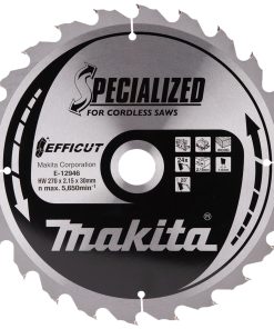 Disco da Taglio per Legno Ø270mm MAKITA Lama 24 Denti Ricambio Sega Circolare