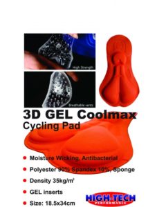 Deko Sports Calzamaglia Leader Gel Nero/Verde Fluo - immagine 2