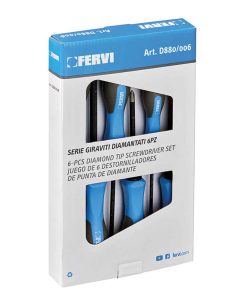 Fervi D880/006 Set Cacciaviti diamantati 6pz