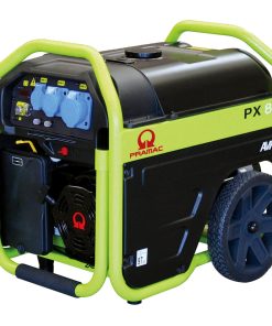 Generatore di Corrente Monofase 5.4 kW a Benzina PRAMAC Motore 4 Tempi Avviamento Elettrico AVR Carrellato PX8000