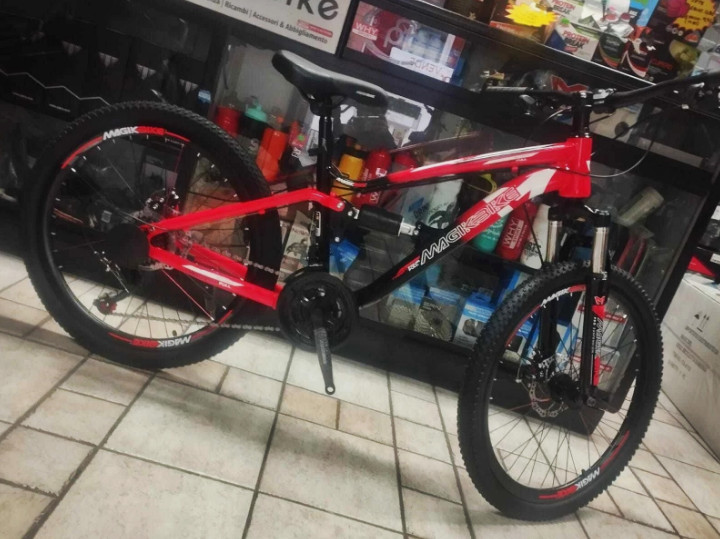 Magik Bike MTB 24” Twentyfour Full Nera/Rossa 21V - immagine 2