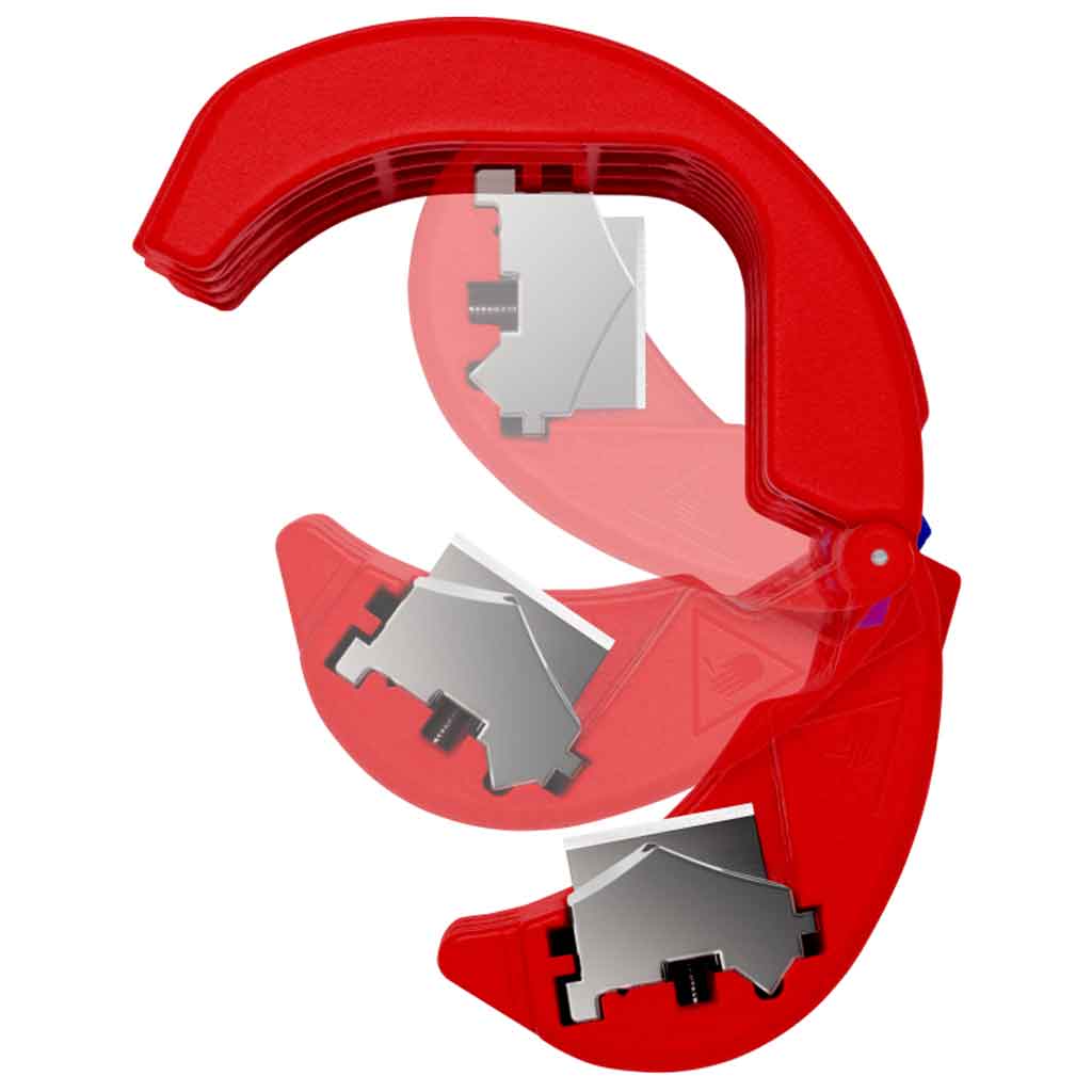 Knipex 90 22 10 BK BiX Tagliatubi per tubi di plastica e manicotti di tenuta - immagine 4