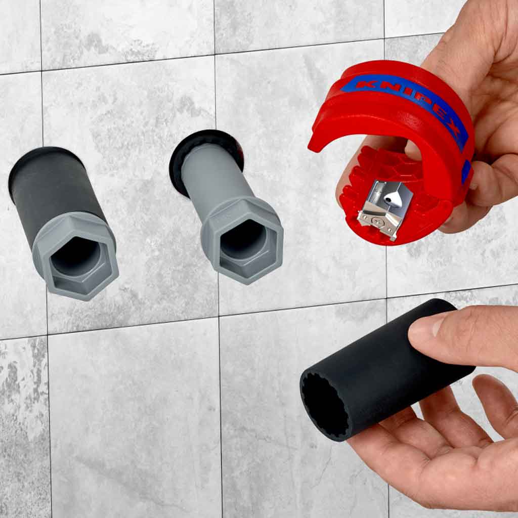 Knipex 90 22 10 BK BiX Tagliatubi per tubi di plastica e manicotti di tenuta - immagine 6