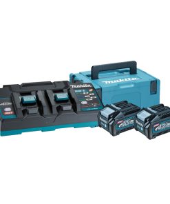 Makita 191U00-8 Kit Energy 2pz BL4040 40V 4,0Ah + Caricabatterie Doppio DC40RB